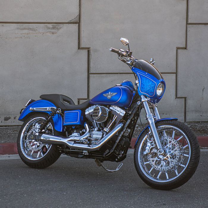 6-Piston Differential Bore Brake Calipers, 14" Chrome