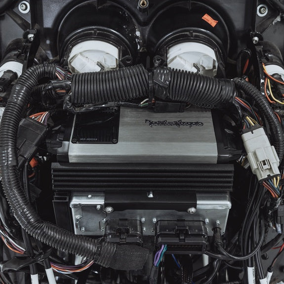 ROCKFORD FOSGATE '98-'13 ROAD/STREE GLIDE AMP INSTALL KIT
