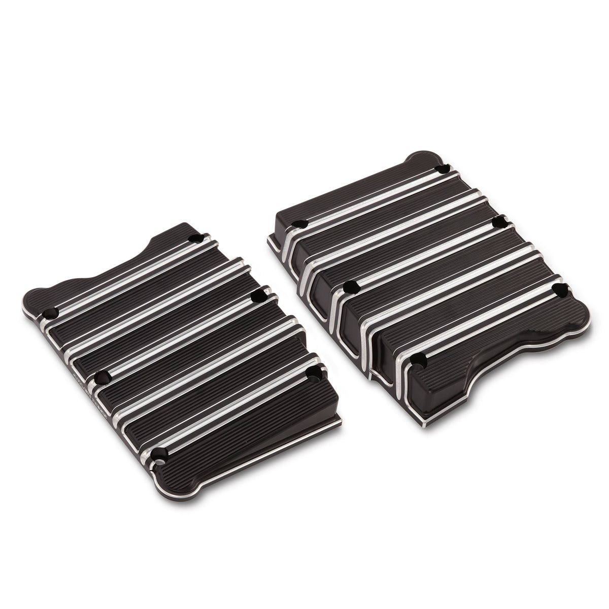 10-Gauge® Twin Cam Rocker Box Covers, Black — Ramjet Racing