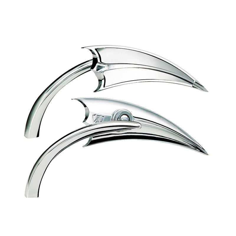 Scoop Micro Mirrors, Chrome