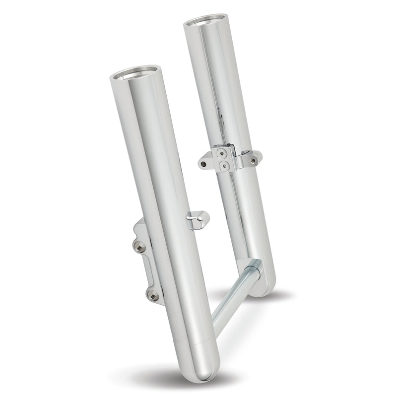 Smooth "Hot Leg" Fork Legs, Chrome