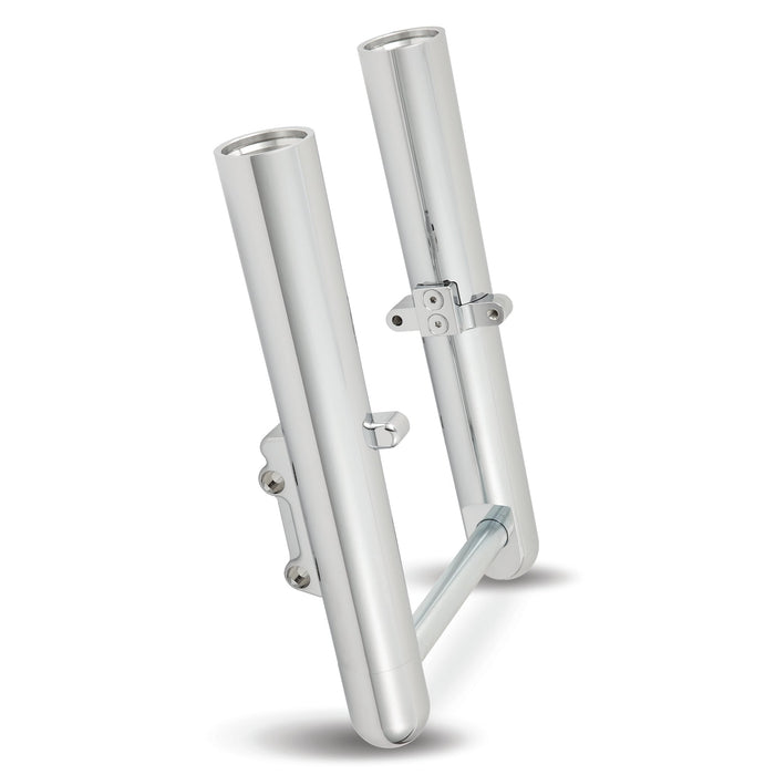 Smooth "Hot Leg" Fork Legs, Chrome