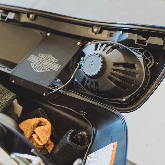 ROCKFORD FOSGATE '14+ TOURING SADDLEBAG AUDIO KIT