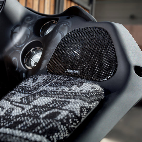 ROCKFORD FOSGATE POWER 6.5" FAIRING SPEAKERS 98-13 ROAD GLIDE