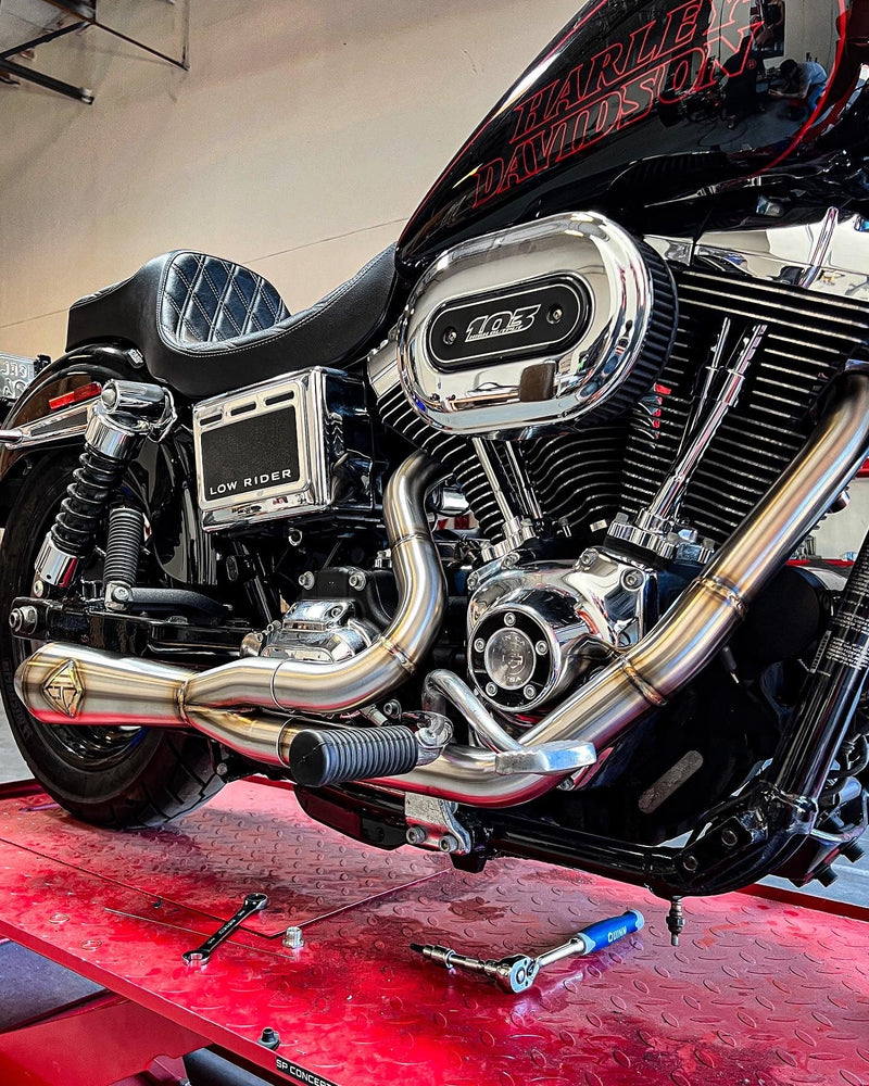 SP CONCEPTS 06'-17' DYNA EXHAUST- LANE SPLITTER