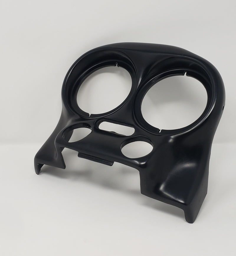 DIRTY BIRD CUSTOM'S GAUGE BEZEL ADAPTER COVER FOR T-BARS 13' AND OLDER ROADGLIDE MODELS
