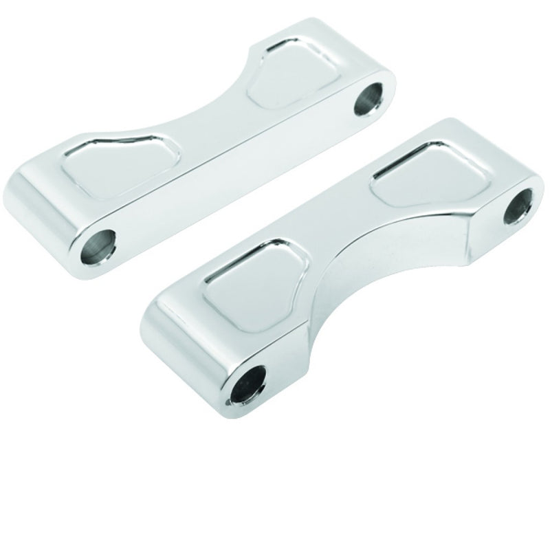 KLOCKWERKS TIRE HUGGER 83-13 BAGGER FRONT FENDER MOUNTING BLOCKS