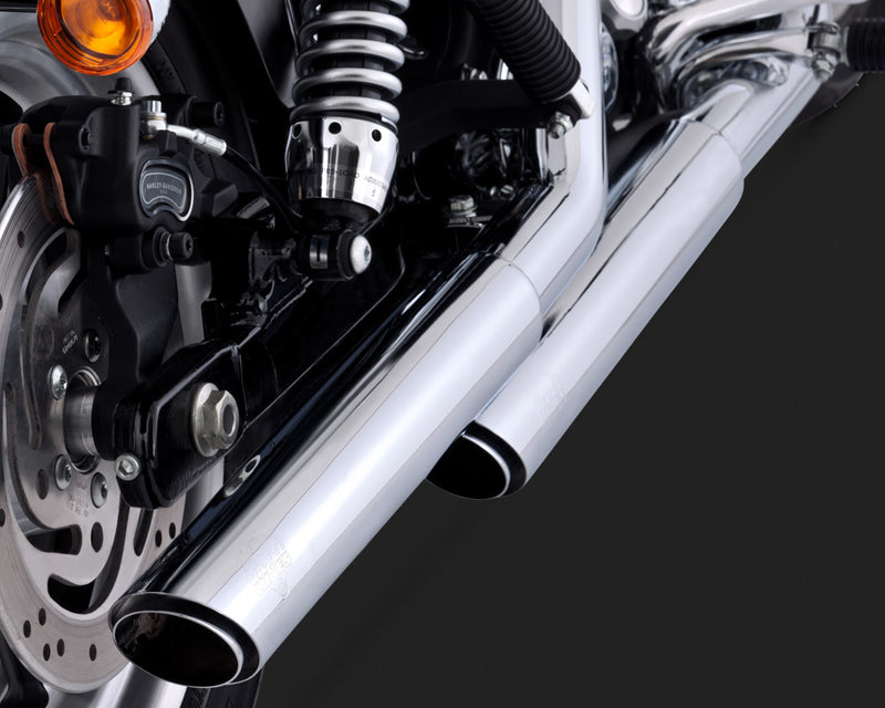 VANCE AND HINES TWIN SLASH 3" SLIP-ONS