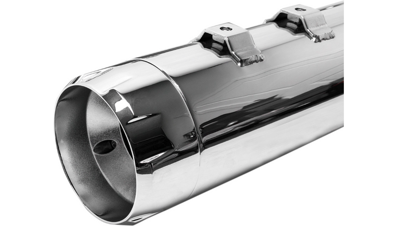 S&S MK45 Slip-On Mufflers - Thruster chrome Twin cam / Evo
