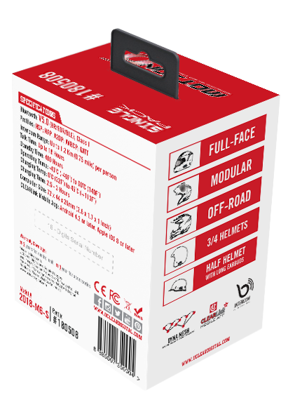 UCLEAR MOTION 6 BLUETOOTH HELMET AUDIO KIT