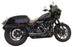 BASSANI EXHAUST- THE RIPPER SHORT ROAD RAGE 2-INTO-1// LOW RIDER ST AND SPORT GLIDE MODELS
