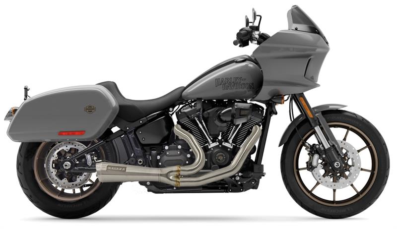 BASSANI EXHAUST- THE RIPPER SHORT ROAD RAGE 2-INTO-1// LOW RIDER ST AND SPORT GLIDE MODELS