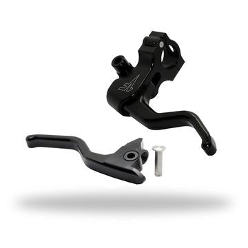 1FNGR EASY PULL CLUTCH + BRAKE LEVER COMBO | BLACK- 08'-13' & 21' UP TOURING