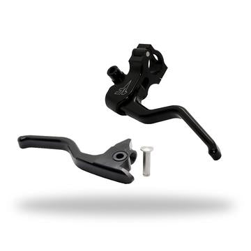 1FNGR EASY PULL CLUTCH + BRAKE LEVER COMBO | BLACK- 08'-13' & 21' UP TOURING