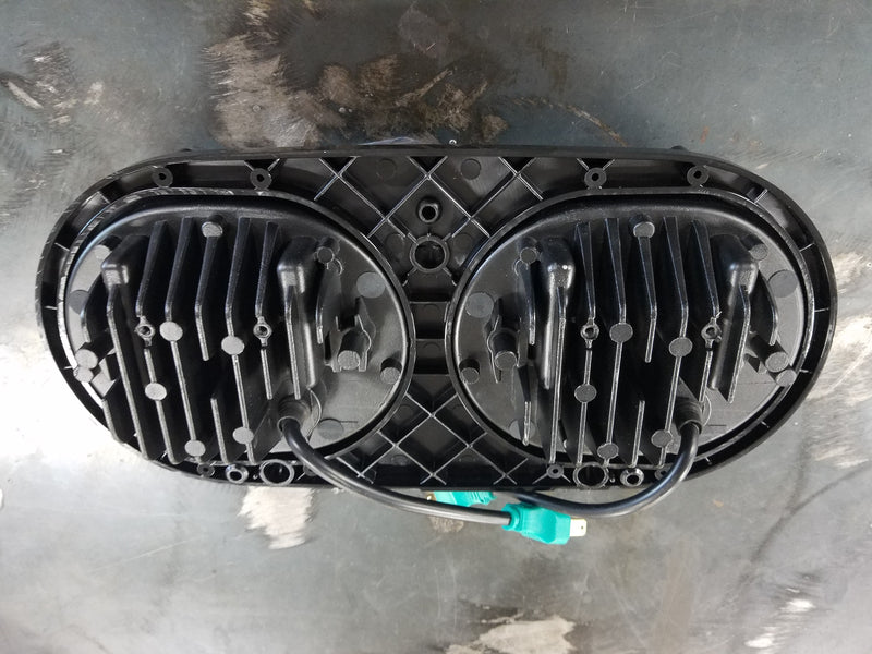 Night Prowler + 5 3/4 Inch LED Dual "Motorcycle Headlight"