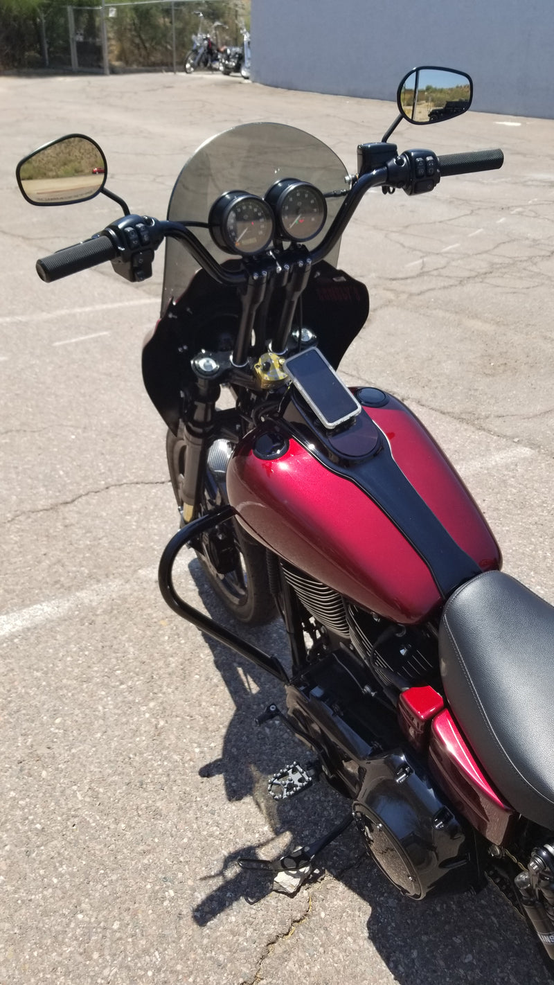 OEM STYLE TAPERED MIRRORS - BLACK