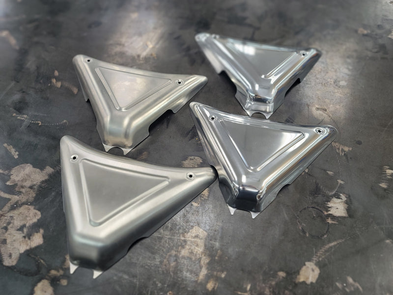 CHOPPER GUYS FXR ALUMINUM SIDE COVERS