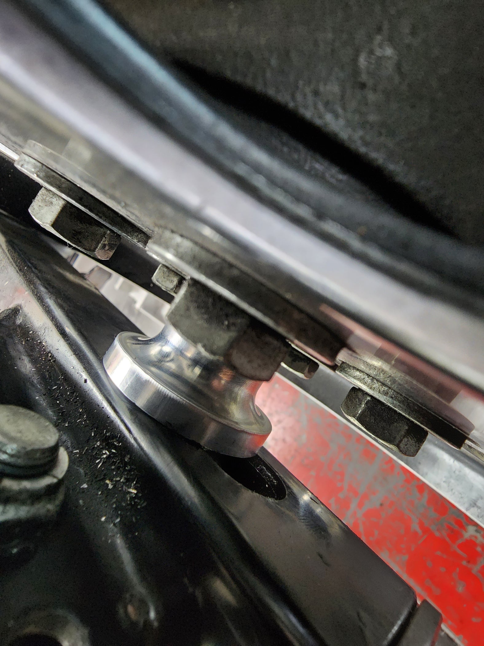 BREMBO REAR CALIPER BRACKET FXR MODELS — Ramjet Racing