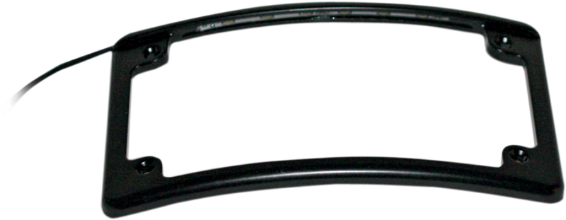 RADIUS PLATE FRAMES WITH LED ILLUMINATION