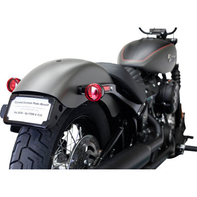 CYCLE VISIONS LICENSE PLATE MOUNT FOR SHORT FENDERS