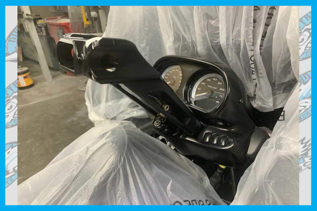 Chrome Gauge Bezel Covers Fit Harley Electra & Street Glide 96-13 – CNC Aluminum Trim Rings