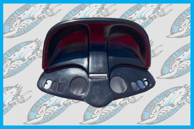 DIRTY BIRD CUSTOM'S GAUGE BEZEL ADAPTER COVER FOR T-BARS 15'+ ROAD GLIDE MODELS