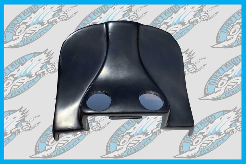 DIRTY BIRD CUSTOM'S GAUGE BEZEL ADAPTER COVER FOR T-BARS 13' AND OLDER ROADGLIDE MODELS