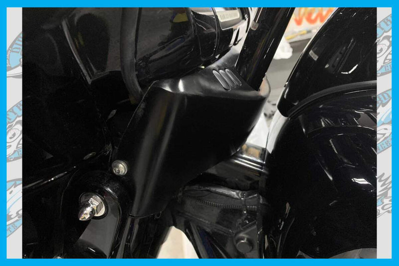 DIRTY BIRD CUSTOM'S GUAGE BEZEL ADAPTER COVER FOR T-BARS STREET GLIDE MODELS