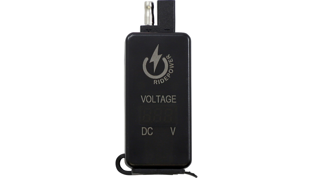 Dual USB Adapter with Digital Voltage Indicator