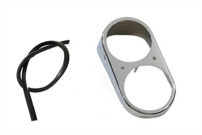 CHROME DASH COVER FOR FXR AND FXD