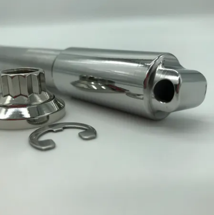 BARE KNUCKLE PAUL 39MM NARROW GLIDE STAINLESS STEEL FRONT AXLE KIT