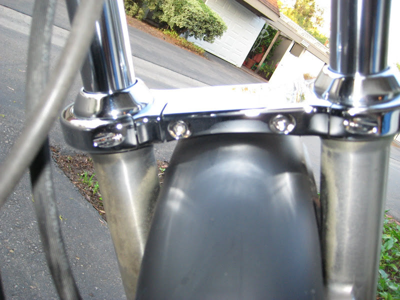 CHROME FORK BRACES 39MM & 49MM
