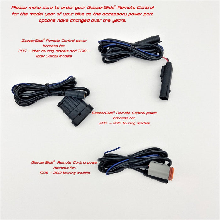 GEEZER GLIDE DUAL GARAGE DOOR OPENER GRIP SWITCH HARNESS