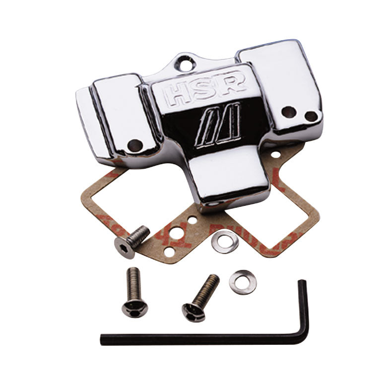 Mikuni HSR top covers (Black or chrome)