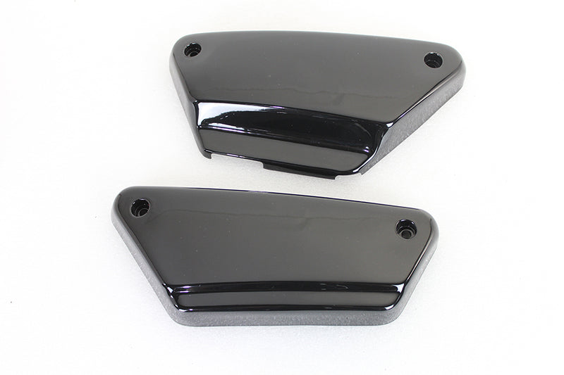 FXR CHROME & BLACK SIDE COVERS