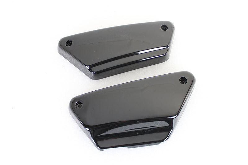 FXR CHROME & BLACK SIDE COVERS