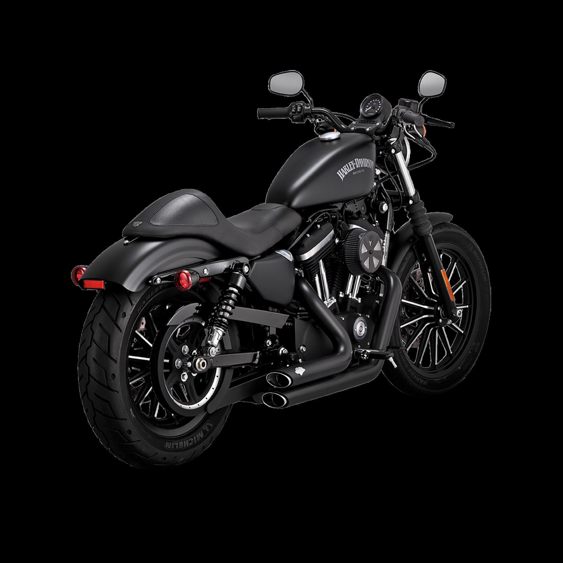 VANCE & HINES SHORT SHOTS -BLACK OR CHROME — Ramjet Racing