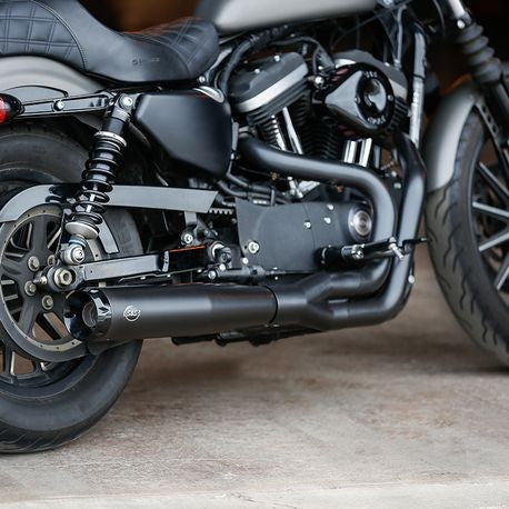 S&S SUPERSTREET 2:1 EXHAUST SYSTEM FOR 07-13 SPORTSTER MODELS