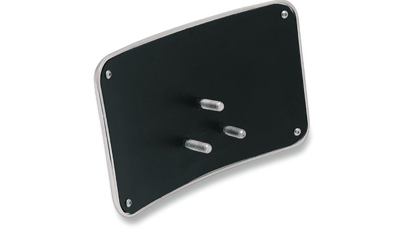 SMALL RADIUS LICENSE PLATE MOUNT