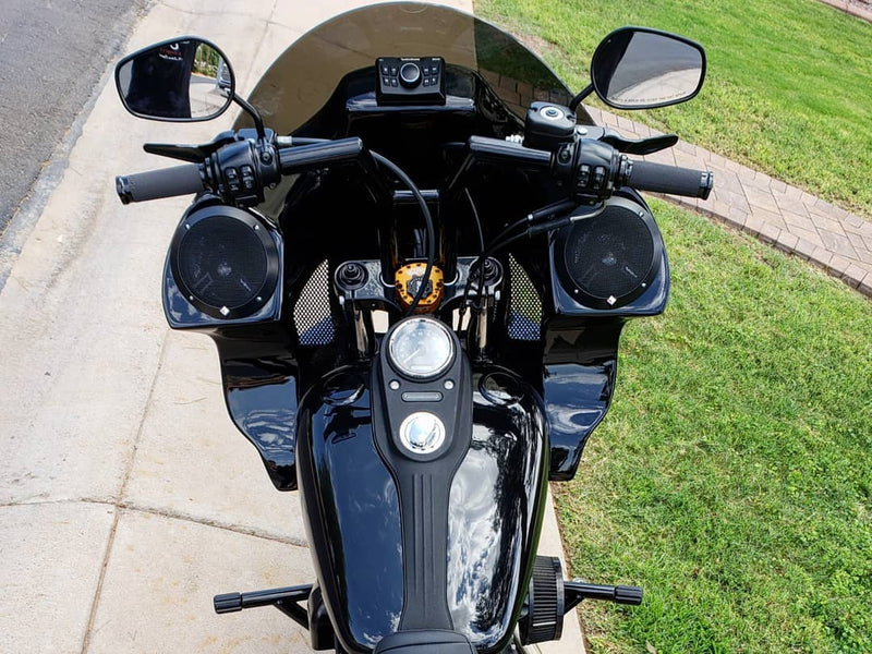 OEM STYLE TAPERED MIRRORS - BLACK