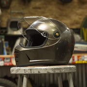 Biltwell Lane Splitter + Bronze Metallic Helmet