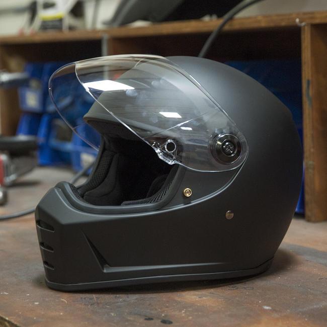 Biltwell Lane Splitter + Flat Black Helmet