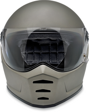 Biltwell Lane Splitter + Flat Titanium Helmet