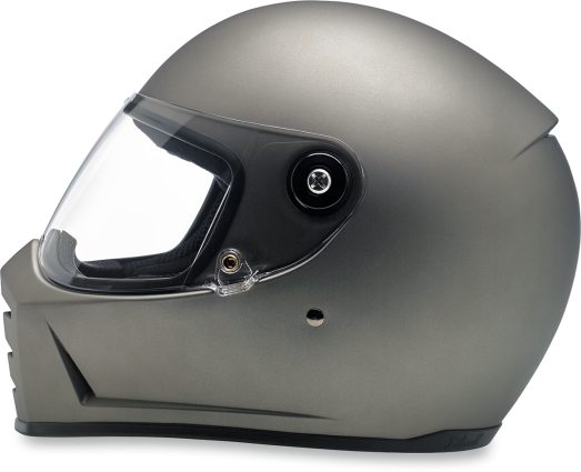 bent bill motorcycle helmet Biltwell Lane Splitter Flat Titanium Powered by Mips Biltwell Lane Splitter - Flat