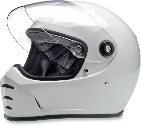 Biltwell Lane Splitter + Gloss White Helmet