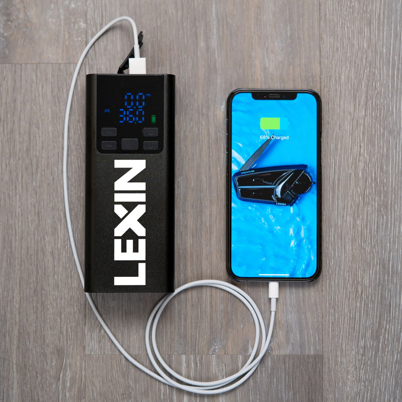 LEXIN P5 SMART TIRE PUMP AND BATTERY PACK