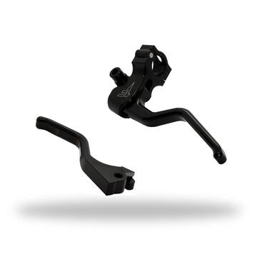 1FNGR EASY PULL CLUTCH + BRAKE LEVER COMBO | BLACK - 04'-13' SPORTSTER