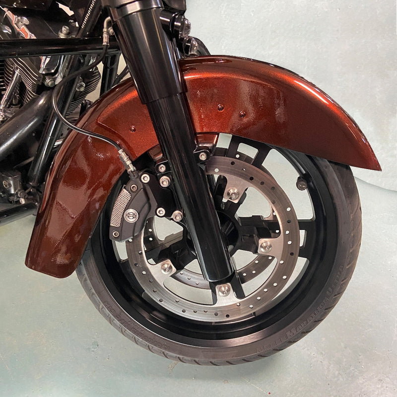 GEEZER ENGINEERING 49MM FORK CONVERSION FOR 2014 & LATER TOURING STYLE FENDER