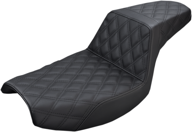 Saddlemen Step Up Seat Black (Full Diamond) — Ramjet Racing