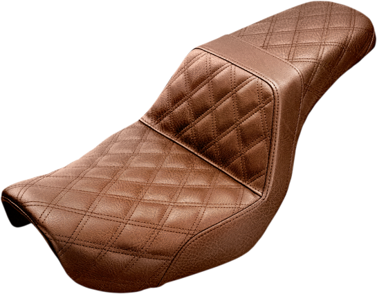 Saddlemen Step Up Seat Full Diamond (Brown) — Ramjet Racing Saddlemen Step Up Seat Full Diamond (Brown) — Ramjet Racing